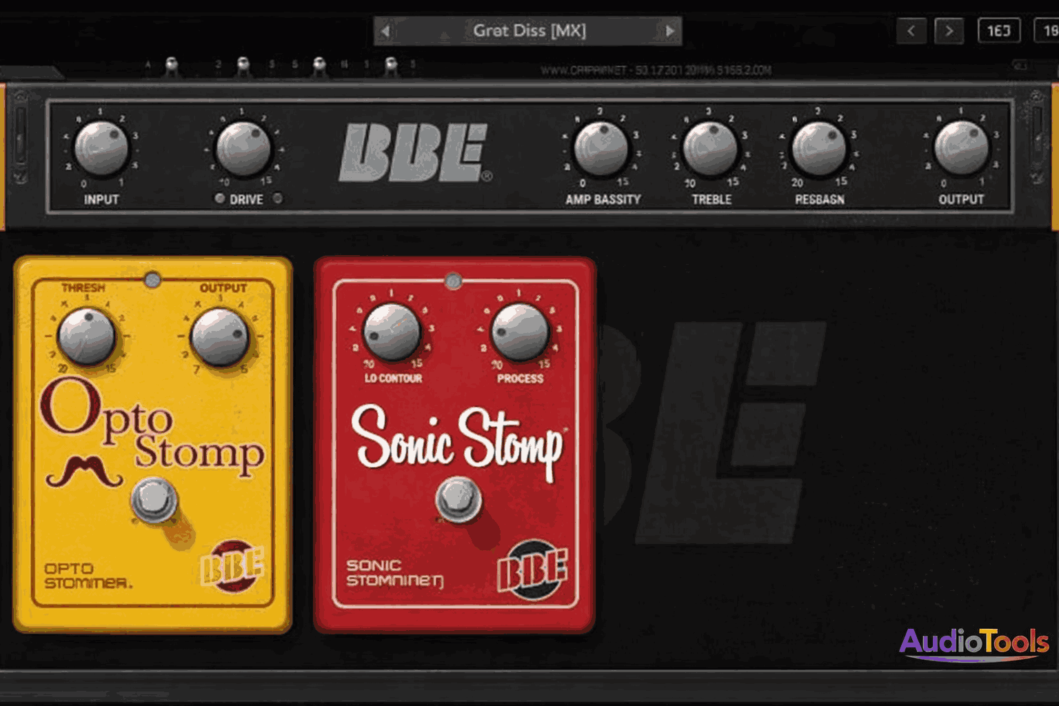 BBE Sound Stomp Board v1-7-0 WiN - AUDIOTOOLS
