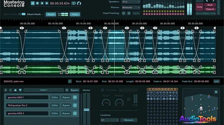 Fiedler Audio Mastering Console for Windows Multilenguaje