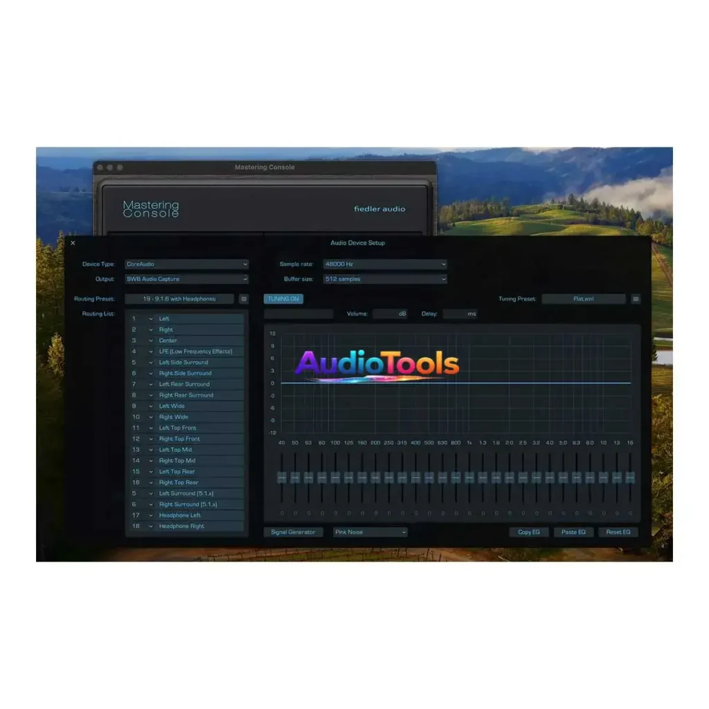Fiedler Audio Mastering Console for Windows Multilenguaje