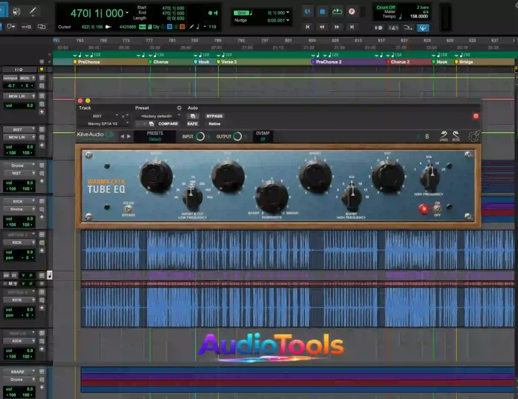Kiive Audio Warmy EP1A Tube EQ V2.1 WiN-MAC