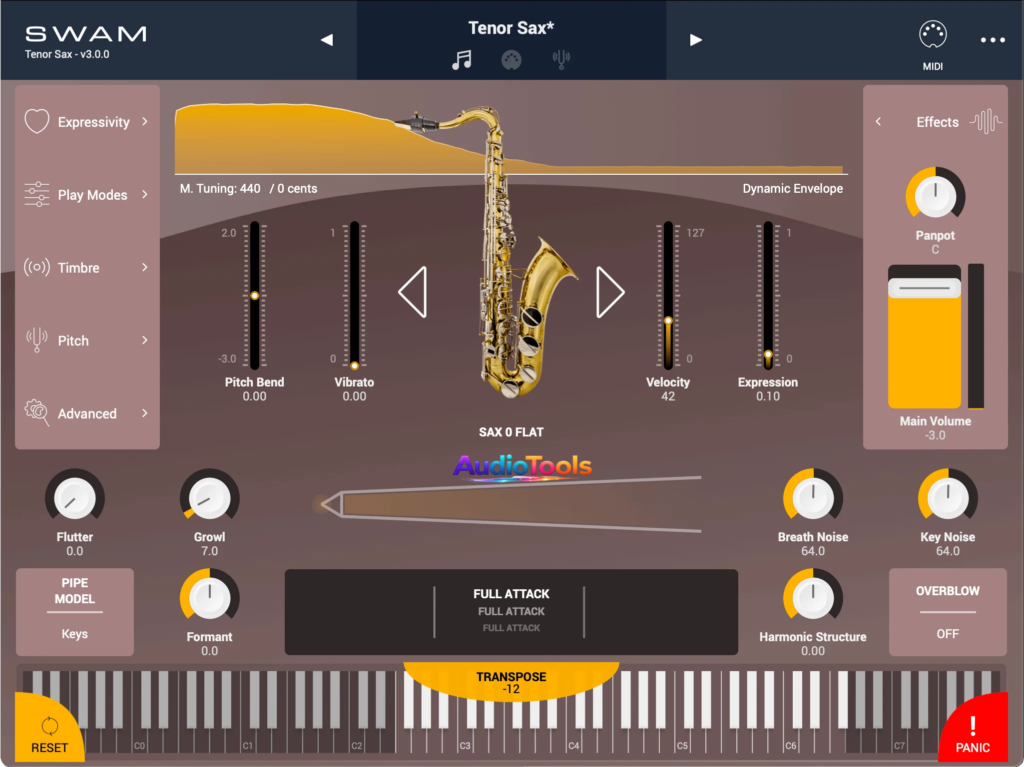 Modelado de audio SWAM Solo Woodwinds Windows Español Mega
