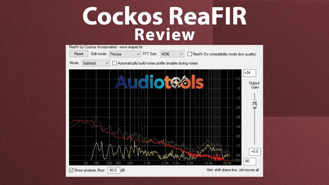 Descargar ReaFIR v7.81 para Windows última versión 2027 - AUDIOTOOLS